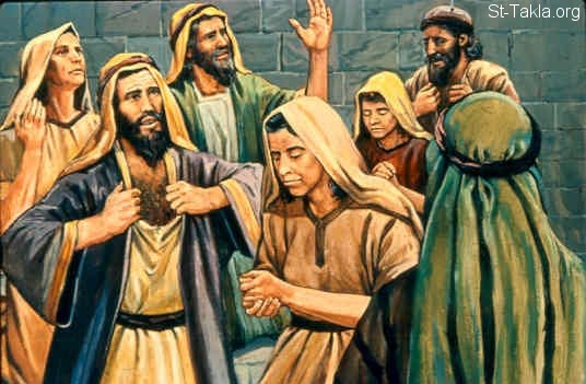 Illustration for Esther 4:1