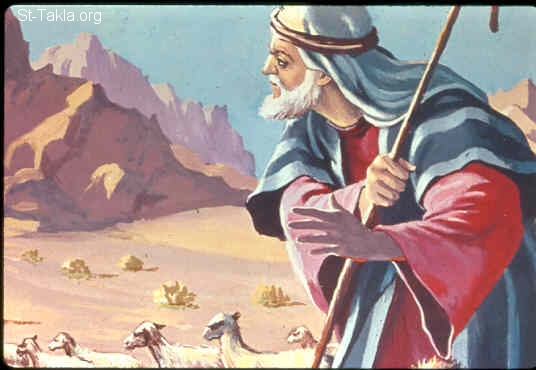 Illustration for Exodus 3:1