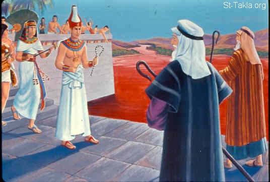 Illustration for Exodus 7:17
