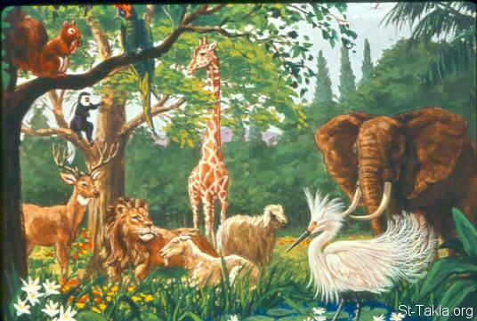 Illustration til Første Mosebog 1:24