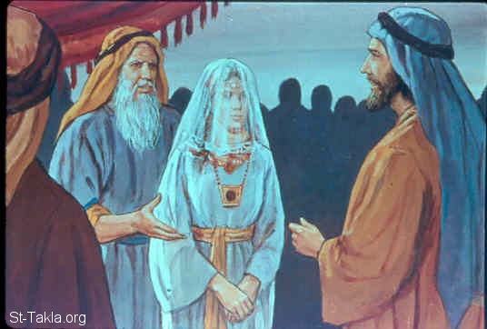 Illustration for Genesis 29:26