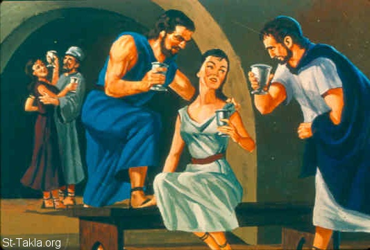 Illustration for Hosea 2:5