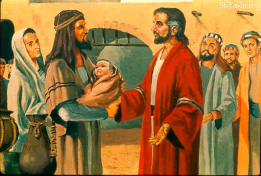 Illustration for Hosea 11:1