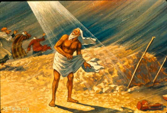Illustration for Job 38:1