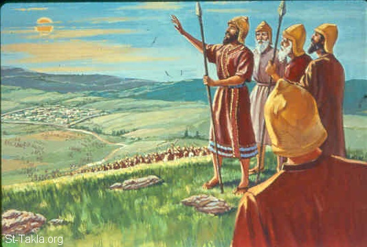 Illustration for Joshua 10:14