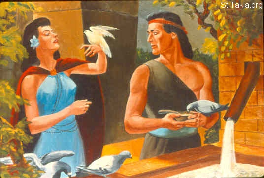 Illustration for Judges 14:1