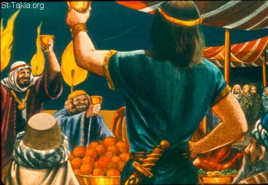 Illustration for 1 Kings 1:8