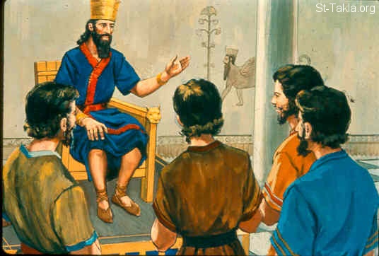 Illustration for 1 Kings 12:10