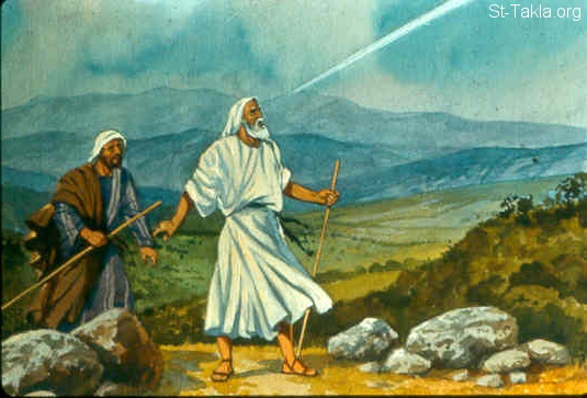 Illustration for 2 Kings 2:1