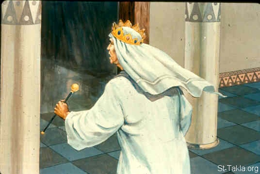 Illustration for 2 Kings 11:13