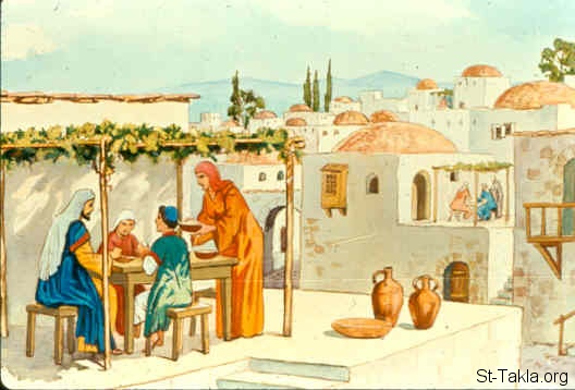 Illustration for Nehemiah 8:16