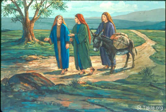 Illustration for Ruth 1:7