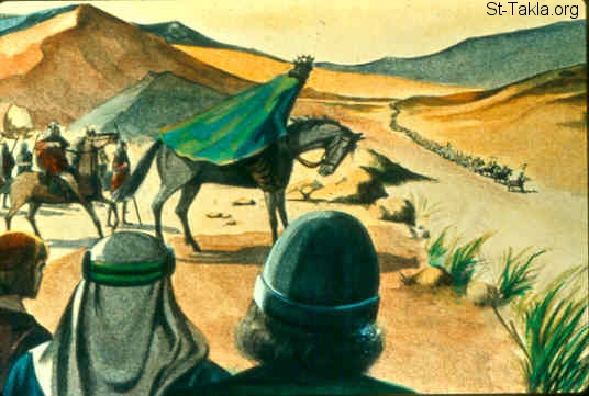 Illustration for 1 Samuel 13:6