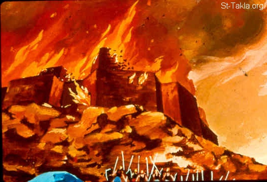 Illustration for 1 Samuel 30:1