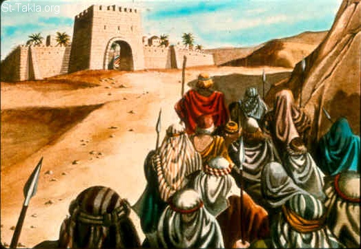 Illustration for 1 Samuel 30:8