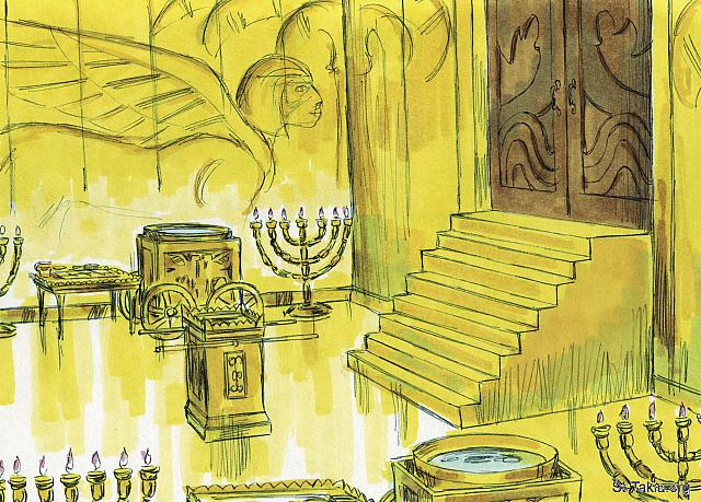 Illustration for 2 Chronicles 3:1