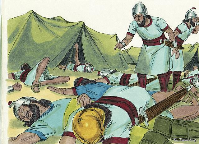 Illustration for Isaiah 37:9