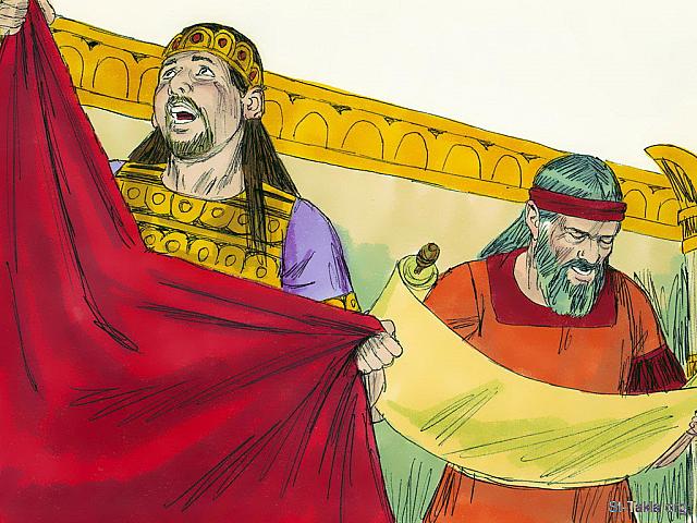 Illustration for 2 Kings 22:1