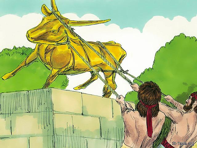Illustration for 2 Kings 23:33