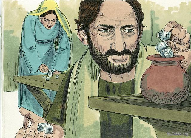 Illustration for Acts 5:1