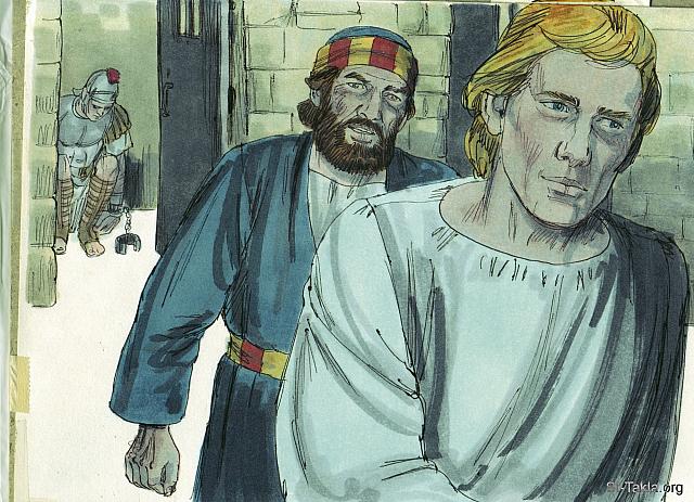 Illustration for Acts 12:8