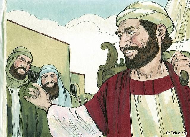 Illustration for Acts 11:6