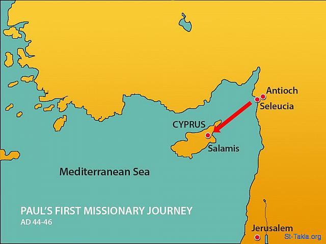 Illustration for Acts 13:9