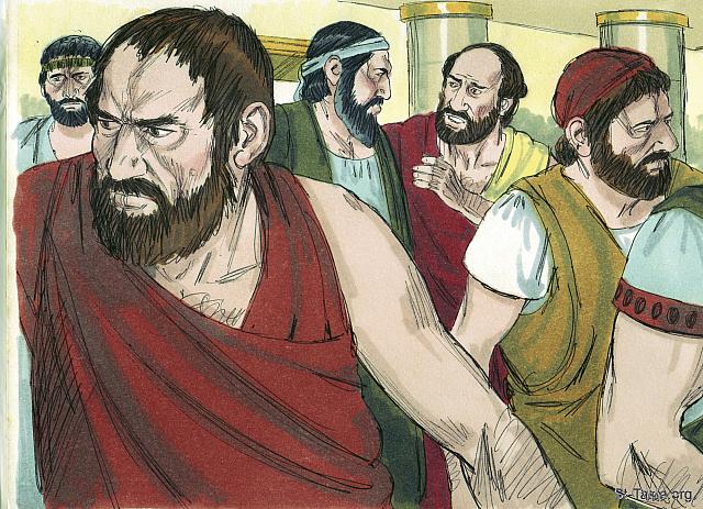 Illustration for Acts 17:8
