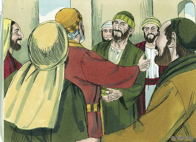 Illustration for Acts 21:17