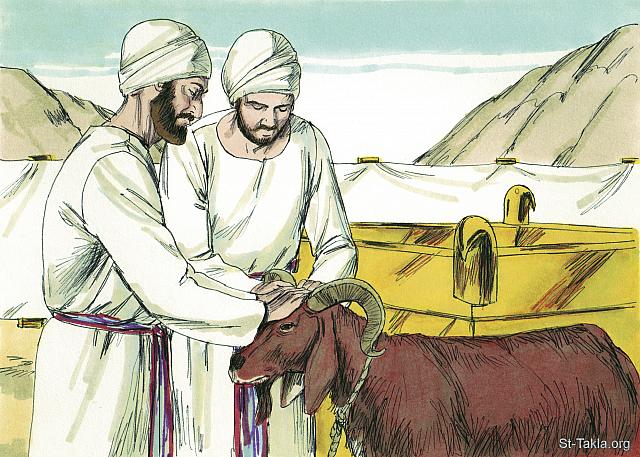 Illustration for Exodus 29:10