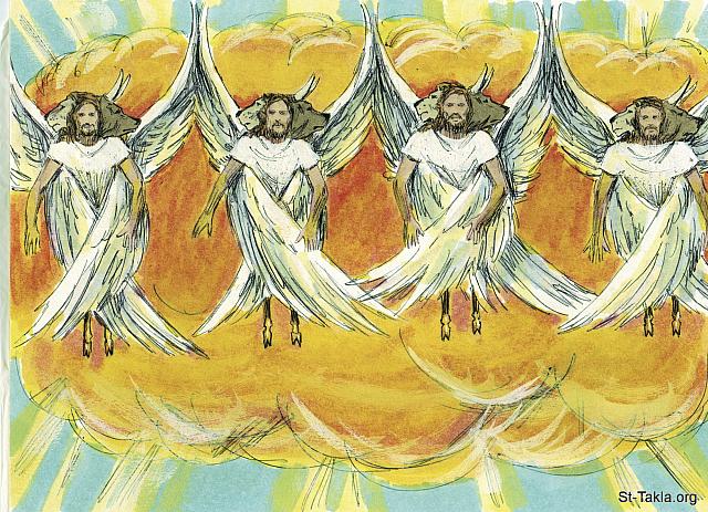 Illustration for Ezekiel 1:8