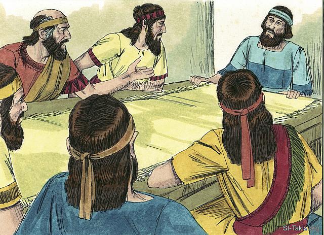 Illustration for Ezra 9:1
