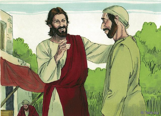 Illustration for John 9:35
