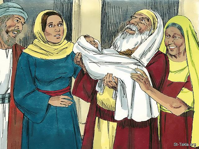 Illustration for Luke 2:37