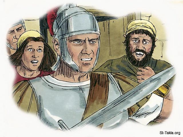 Illustration for Luke 21:12