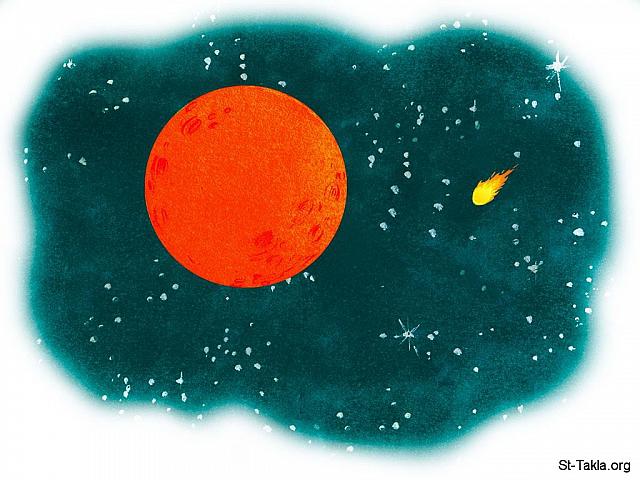 Illustration for Matthew 24:29
