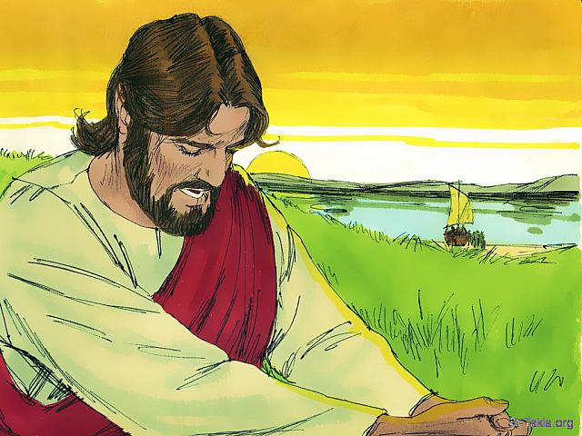 Illustration for Matthew 14:22