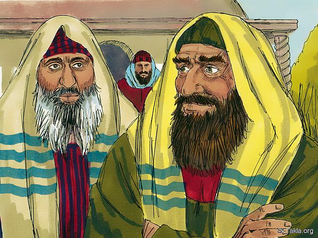 Illustration for Luke 20:1