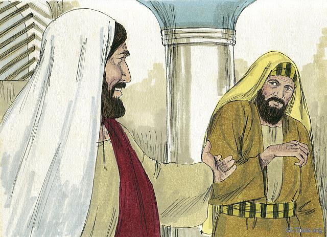 Illustration for Matthew 12:10