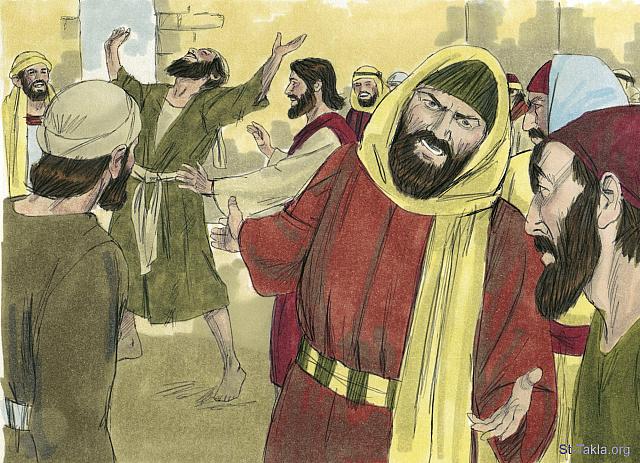 Illustration for Matthew 12:22