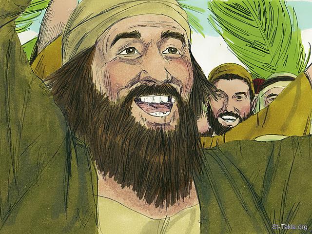 Illustration for Luke 19:38