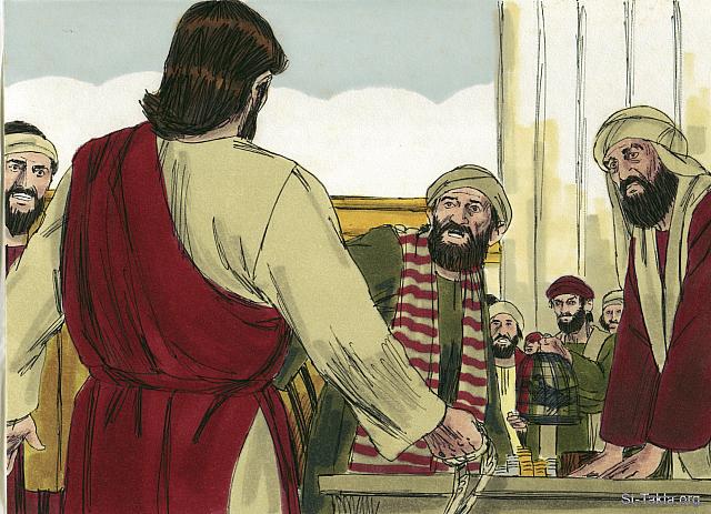 Illustration for Matthew 21:12