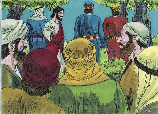 Illustration for Matthew 26:36