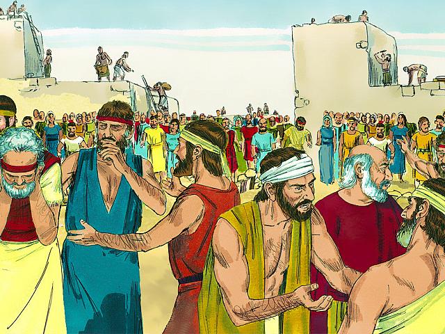 Illustration for Nehemiah 5:1